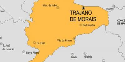 வரைபடம் Trajano டி Morais நகராட்சி