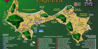 வரைபடம் Île de Paquetá