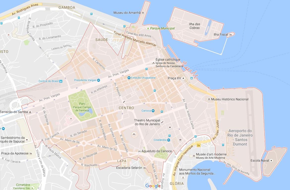 வரைபடம் Centro