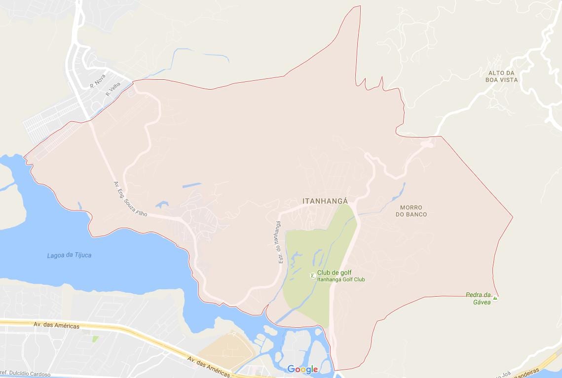 வரைபடம் Itanhangá