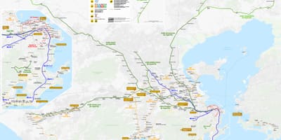 வரைபடம் ரியோ டி ஜெனிரோ போக்குவரத்து