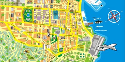வரைபடம் ரியோ டி ஜெனிரோ மையம்