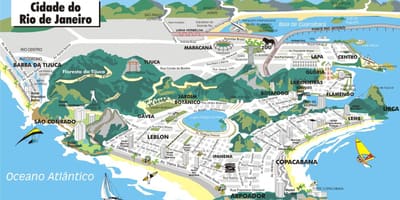 வரைபடம், 3d ரியோ டி ஜெனிரோ