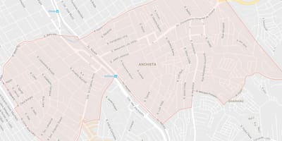 வரைபடம் Anchieta