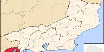 வரைபடம் Baía மொசாம்பிக் ilha da Grande