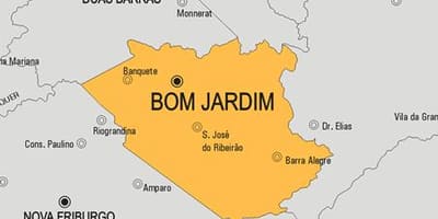 வரைபடம் Bom Jardim நகராட்சி