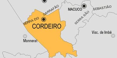 வரைபடம் Cordeiro நகராட்சி