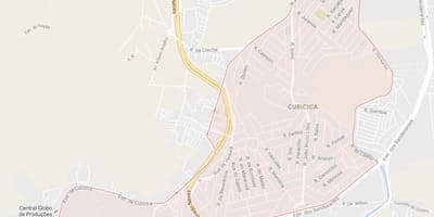 வரைபடம் Curicica