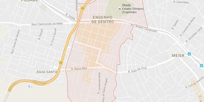 வரைபடம் Engenho Dentro de