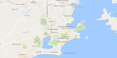 வரைபடம் favela Vidigal