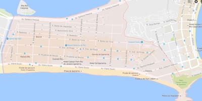 வரைபடம் Ipanema