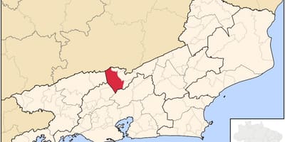 வரைபடம் Paraíba do Sul