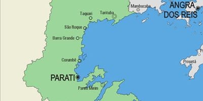வரைபடம் Parati நகராட்சி
