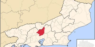 வரைபடம் Petrópolis
