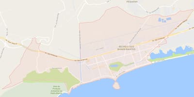 வரைபடம் Recreio dos Bandeirantes
